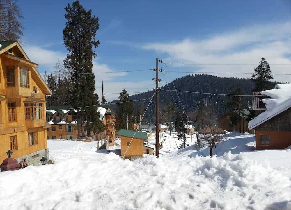 Вид с отеля Pine Palace