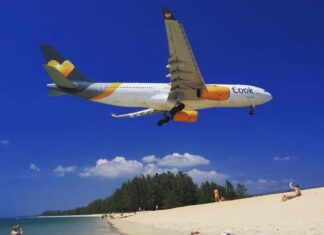 Май Као. Пляж на Пхукете, где садятся самолеты Пляж Маи Каоб где садятся самолеты