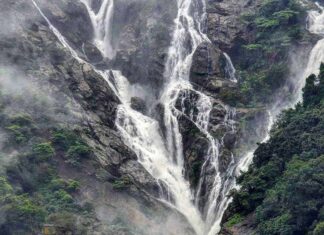 Гоа, который вы не видели — 10 секретных мест, о которых не знают туристы Dudhsagar falls