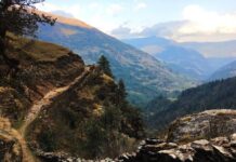 Треккинг к Эвересту, день 4. Сатэ — Джунбеси Треккинг к базовому лагерю Эвереста