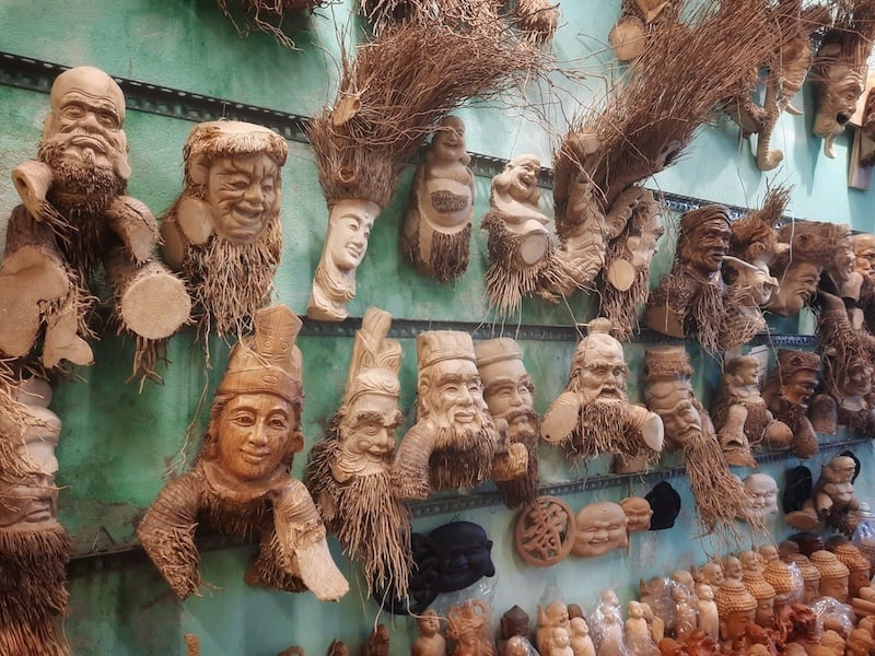 изделия местных мастеров из бамбука